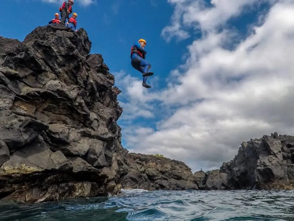 Exploring the Natural Wonders of São Miguel: Canyoning and Coasteering Adventures in the Azores  4