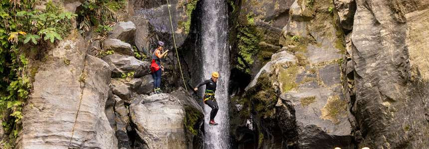 Canyoning Adventure in Salto do Cabrito