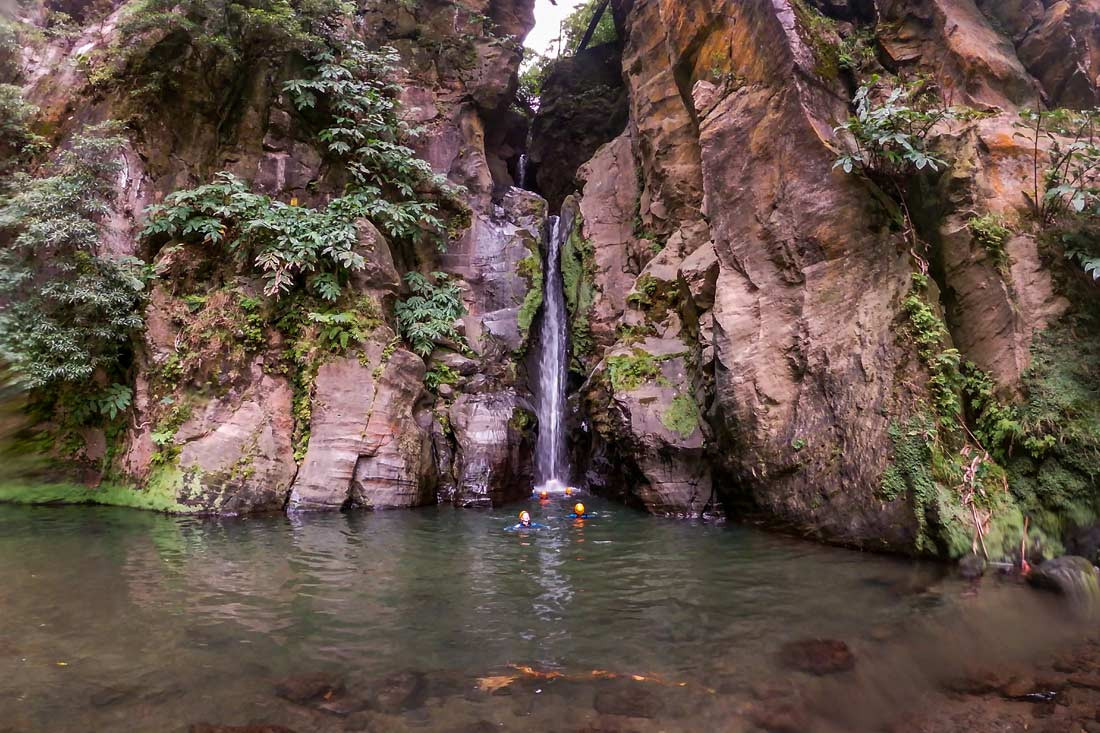 Canyoning São Miguel Azores